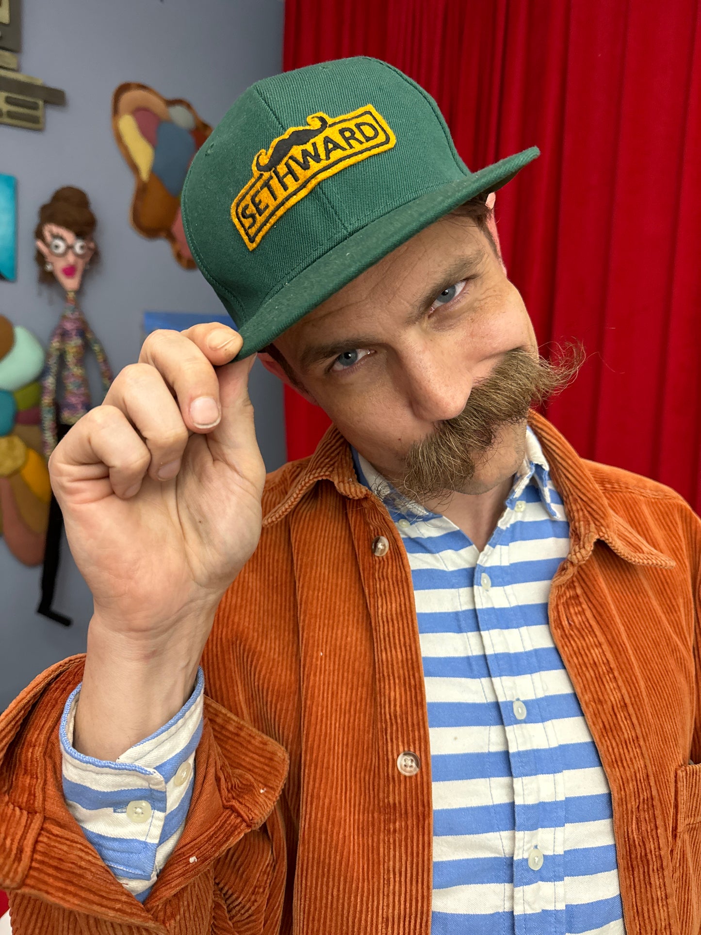 Green SnapBack Sethward Cap