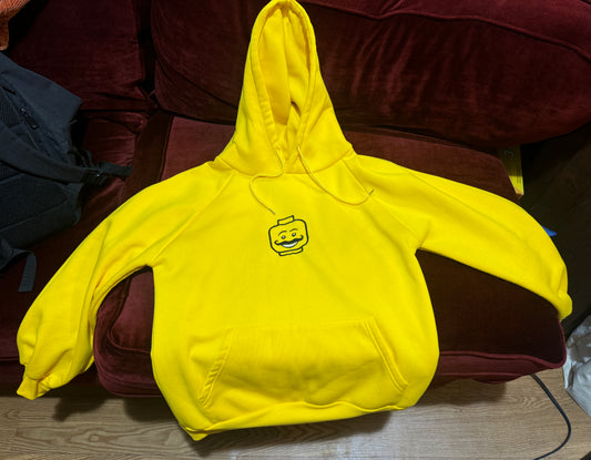 Lego Minifig Mustache Hoodie